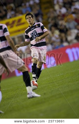 สเปนลีแข่งขันฟุตบอลหรือฟุตบอลในยุโรป - บาเลนเซีย vs Espanyol - Octuber 2007 - 2007-2008 