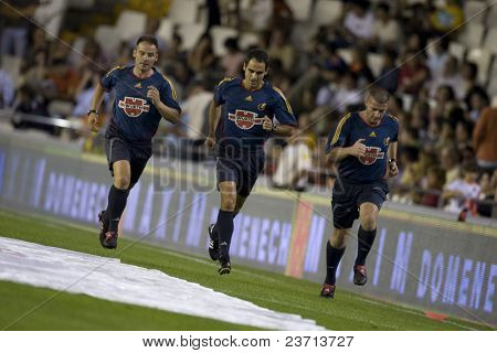 สเปนลีแข่งขันฟุตบอลหรือฟุตบอลในยุโรป - บาเลนเซีย vs Espanyol - Octuber 2007 - 2007-2008 