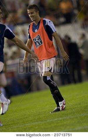สเปนลีแข่งขันฟุตบอลหรือฟุตบอลในยุโรป - บาเลนเซีย vs Espanyol - Octuber 2007 - 2007-2008 