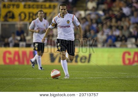สเปนลีแข่งขันฟุตบอลหรือฟุตบอลในยุโรป - บาเลนเซีย vs Espanyol - Octuber 2007 - 2007-2008 