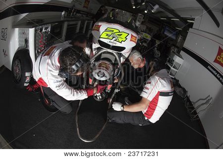 巴伦西亚，西班牙-11 月 6 日： MotoGP Comunitat 瓦伦西亚-托尼埃利亚斯框-关于在 2009 年 11 月 6 日