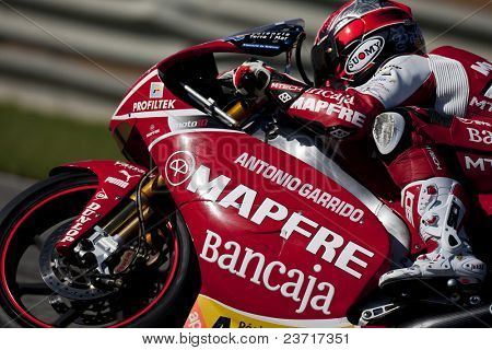 巴伦西亚，西班牙-11 月 6 日： MotoGP Comunitat 瓦伦西亚-阿尔瓦罗 · 包蒂斯塔-2009 年 11 月 6 日关于我