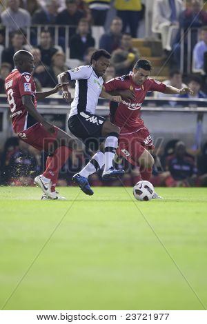 VALENCIA, Spanien - 23. oktober - professionel fodbold liga mellem Valencia C.F. vs Mallorca - Mestal