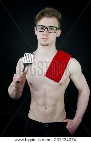 Young Sexy Cook. Naked Image & Photo (Free Trial) | Bigstock