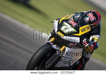 วาเลนเซีย สเปน - 6 พฤศจิกายน: คอร์ติใน motogp Grand Prix ของ Comunitat Valenciana คาร์โด้ Tormo 