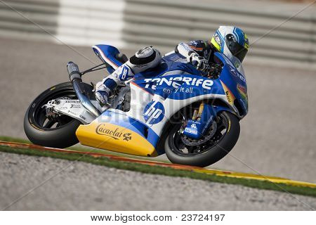 VALENCIA, Spagna - 7 novembre: Gadea in motogp GP della Comunitat Valenciana, Ricardo Tormo 