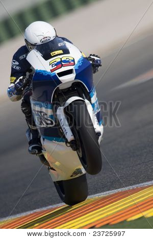 VALENCIA, Spagna - 10 febbraio: Partecipante in Moto2 e 125 Test - Robertino Petri - su Februa