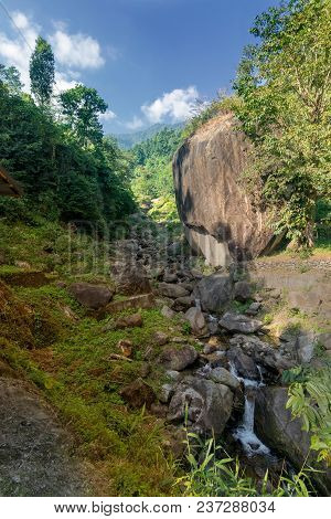 A Huge Rock Shaped Like An Apple , Called 