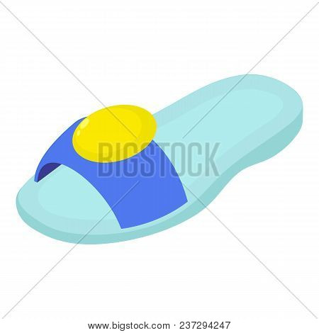 Beach Sandal Icon. Isometric Illustration Of Beach Sandal Vector Icon For Web