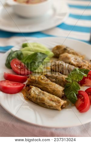 Cabbage Rolls With Meat
