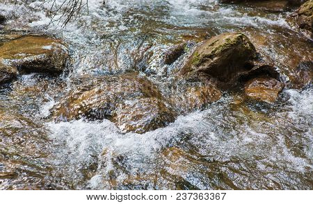 Crimea Beautiful Falls Dzhur-dzhur In The Summer