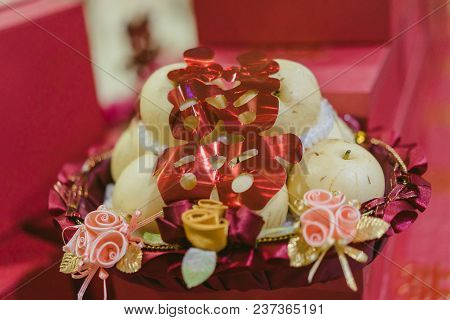 Hantaran, Seserahan, Gift Proposal Package For Engagement Married With Double Happiness Shuang Xi