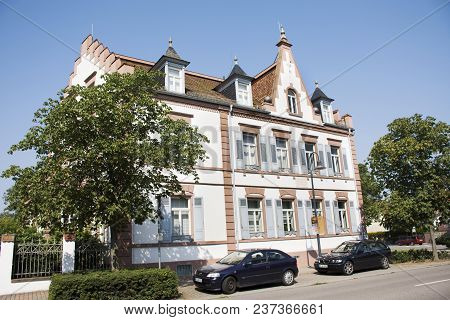 Carl Benz House Classic Building Retro And Vintage Style For Travelers People Visit At Ladenburg Tow