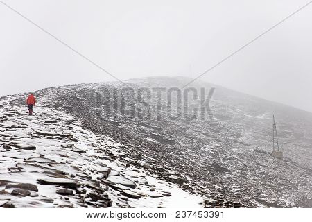 Chalcaltaya Mountain In Cordillera Range At Bolivia