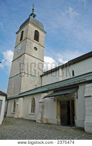 Kościół w Porrentruy, Szwajcaria