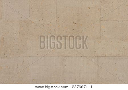 New Decorative Smooth  Wall Of Brown Tuff
