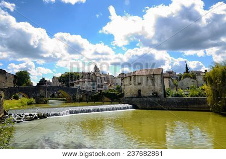 Nerac, ancient French town lying on both sides of the Baise River, tourist destination
