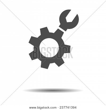 Gear Icon, Service Icon, Maintenance Icon Vector
