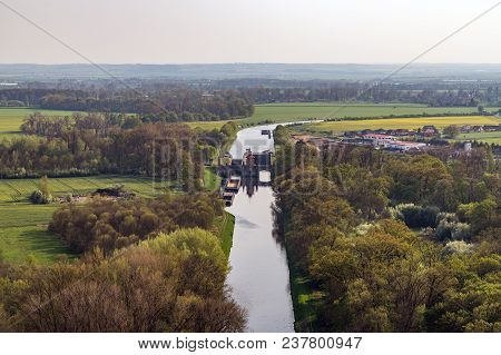 Horin Lock Near The Town Of Melnik.