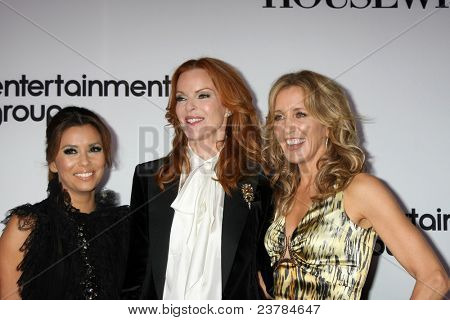LOS ANGELES - SEPT 21: Eva Longoria, Marcia Cross, Felicity Huffman ankommer til 