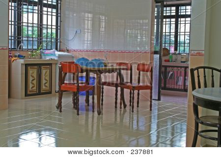 ห้องครัวกว้างขวาง