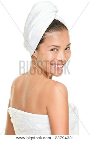 Spa skönhet behandling kvinna