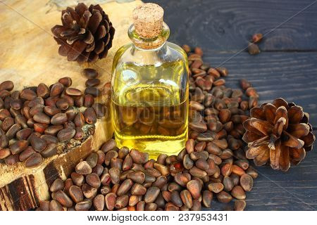 Pine Nut Oil Cedar Nuts Like Medicine Or Food