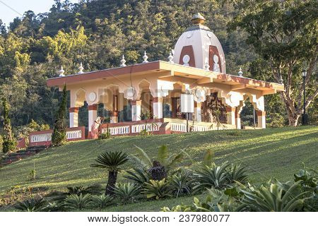 Pindamonhangaba, Brazil, July 22, 2017. Temple Of International Society For Krishna Consciousness (i