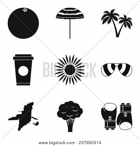 Improved Health Icons Set. Simple Set Of 9 Improved Health Vector Icons For Web Isolated On White Ba