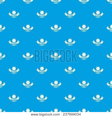 Old Saber Pattern Vector Seamless Blue Repeat For Any Use