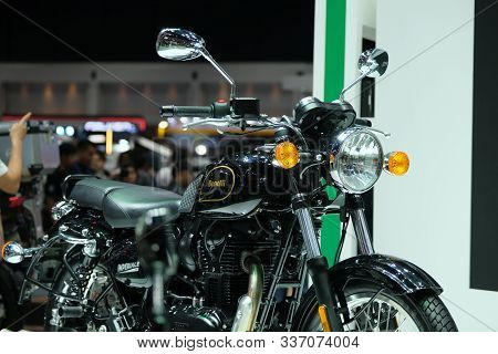 Bangkok, Thailand - December 1, 2019 : Benelli Motorcycle In Motor Expo 36th 2019 At Impact Exhibiti