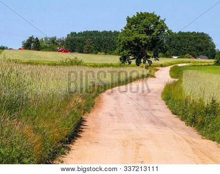A Journey Through The Kashubian Village. Kashubian Region Is In North Part Of Poland. Agriculture An