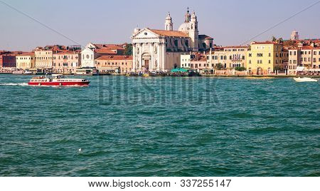 The View Of Venetian Lagoon In The Afternoon