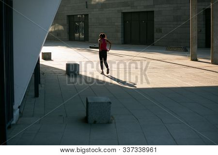 Need Regular Trainings To Succeed In Sport Stock Photo