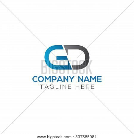 Initial Gd Letter Logo With Creative Modern Business Typography Vector Template. Creative Abstract L