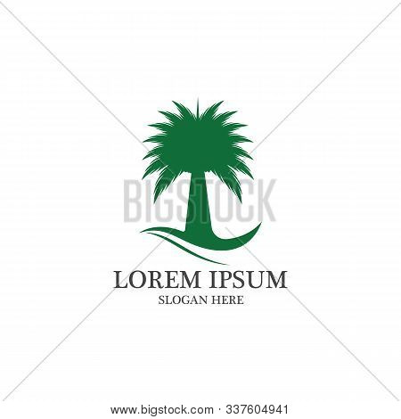 Date Tree Icon Vector Illustration Logo