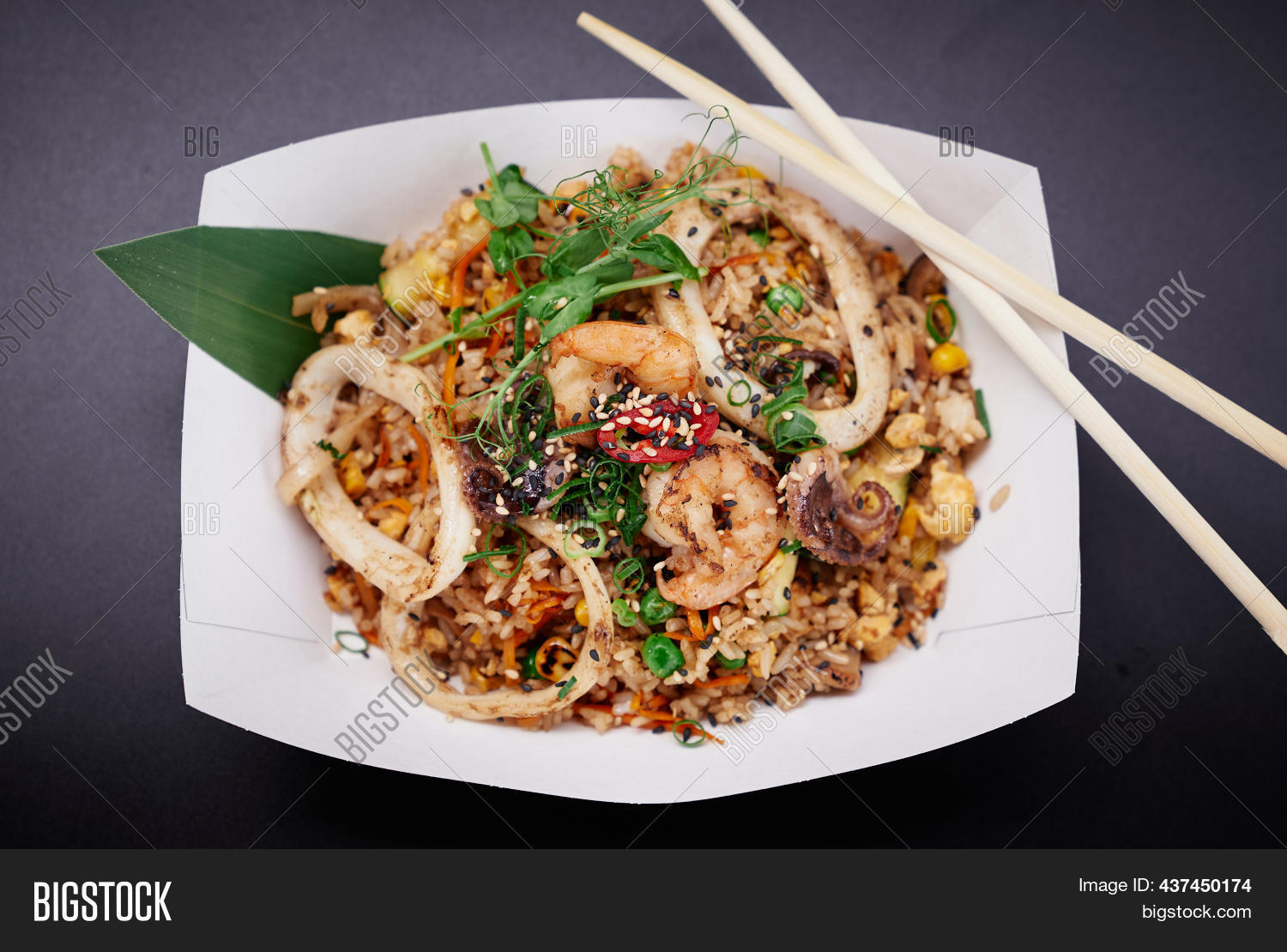 Top View Fried Rice Image & Photo (Free Trial) | Bigstock