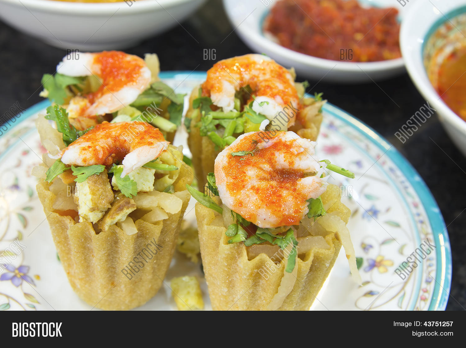 Nyonya Kueh Pie Tee Image & Photo (Free Trial) Bigstock