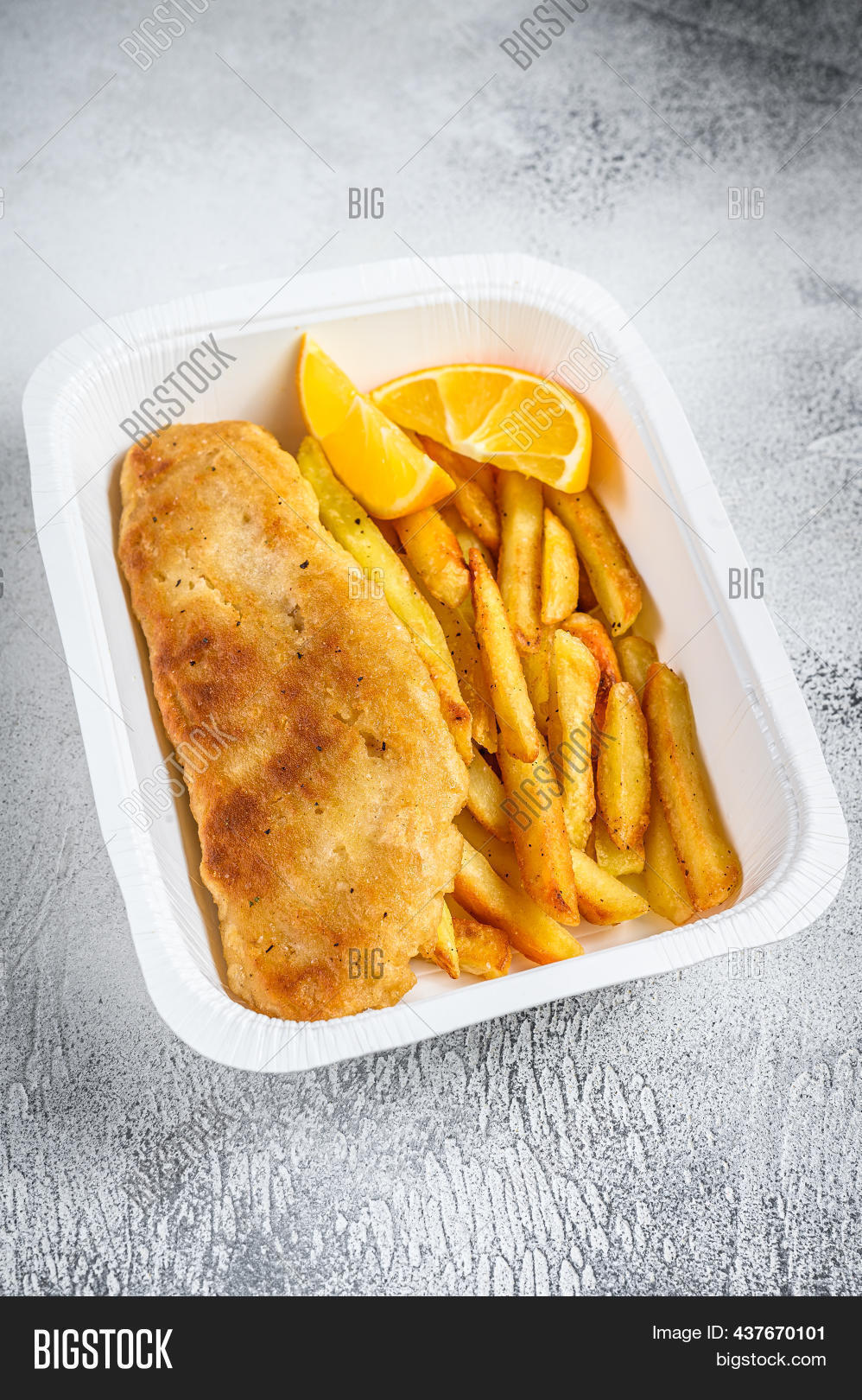 Takeaway Box Fish Image & Photo (Free Trial) | Bigstock