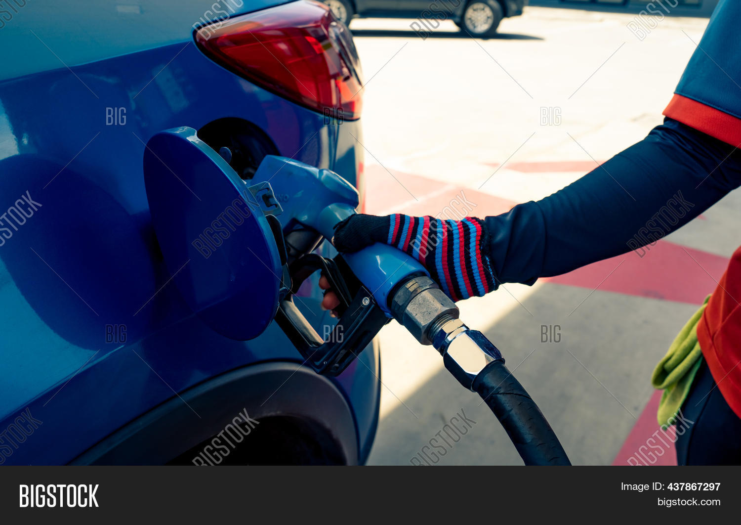 Car Fueling Gas Image & Photo (Free Trial) Bigstock
