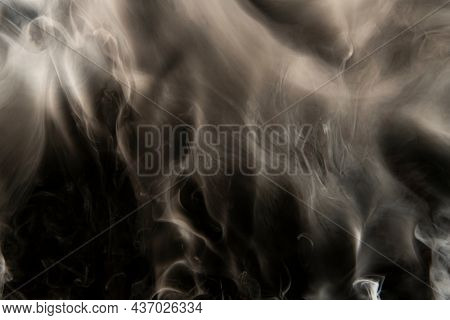 Abstract background, gold smoke texture cinematic design