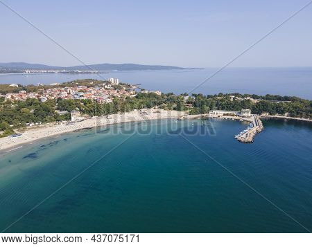 Amazing Aerial View Of South Beach Of Town Of Kiten, Burgas Region, Bulgaria