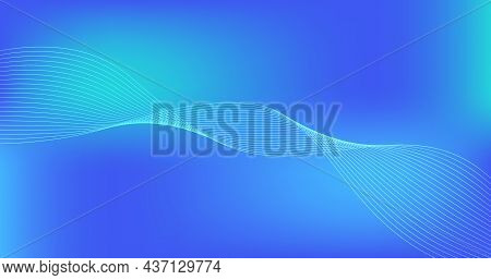 Abstract Color Trendy Gradient Geometric 4k Background. Futuristic Color Shapes Design. Blue Gradien