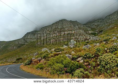 Panoramastraße am Tafelberg. Kapstadt