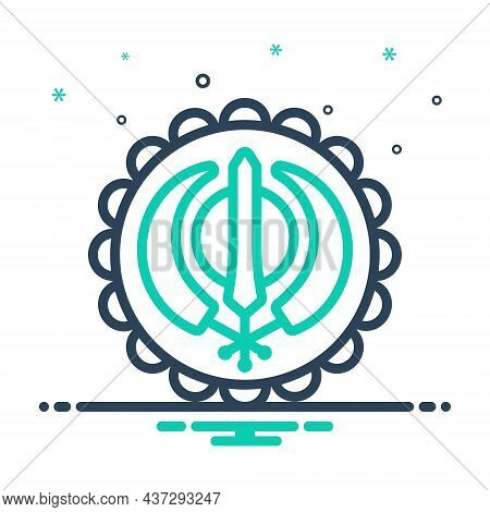 Mix Icon For Gurupurab Guru-nanak Gurmukhi Gurpurb Guru-purnima Jayanti Birthday Festival