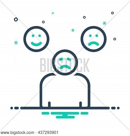 Mix Icon For Emotional Sentimental Mushy Gooey Lackadaisical Slobbery