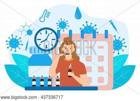 Anosmia Concept. Dysfunctional Smell Detection. People With A Sense