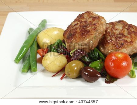 Пан жареные датский пельмени