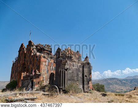 Ruim Of Temple Havuts Tar In Chosrov Reservation  In Armenia