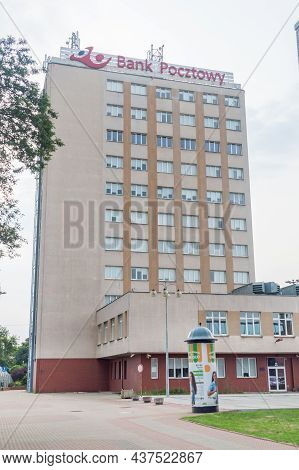 Bydgoszcz, Poland - July 25, 2021: Bank Pocztowy Sa.